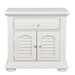 Summer House 1 Drawer Nightstand in Oyster White - Gibson McDonald Furniture & Mattress 
