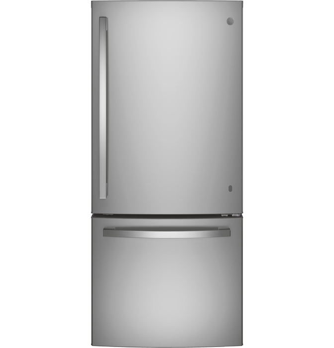 GE¨ ENERGY STAR¨ 21.0 Cu. Ft. Bottom-Freezer Refrigerator