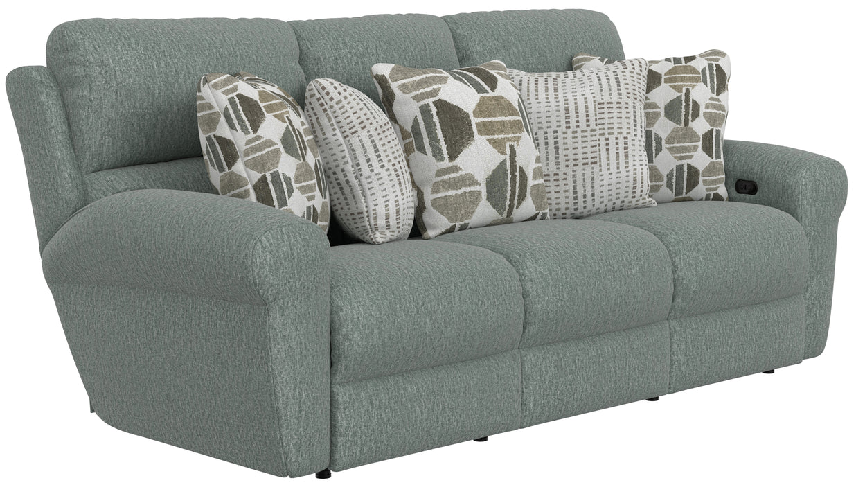 Kellen Power Lay Flat Reclining Sofa w/Zero Gravity - Gibson McDonald Furniture & Mattress 