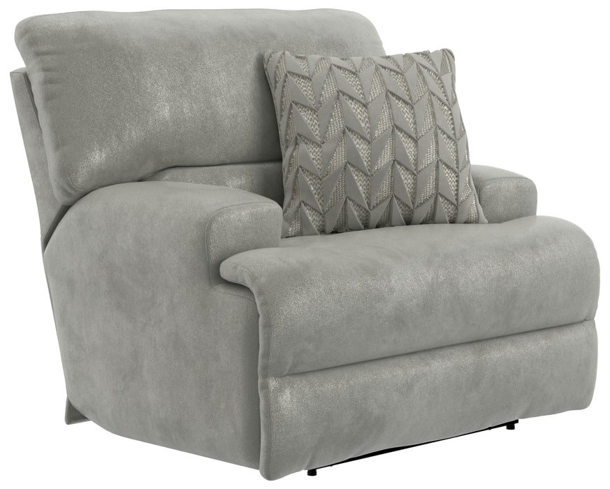 Renaldo Power Lay Flat Recliner w/Zero Gravity - Gibson McDonald Furniture & Mattress 