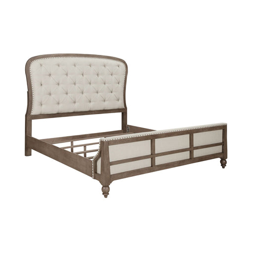 Americana Farmhouse Queen Shelter Bed - Gibson McDonald Furniture & Mattress 