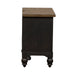 Americana Farmhouse 2 Drawer Nightstand in Black - Gibson McDonald Furniture & Mattress 
