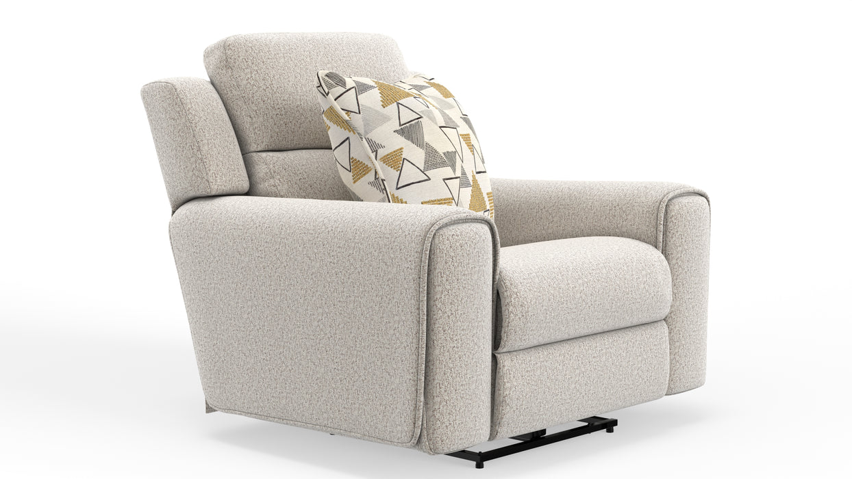 Micah Power Headrest Power Deep Seat Lay Flat Recliner - Gibson McDonald Furniture & Mattress 