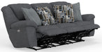 Trifecta Power Sofa w/3 Recliners and Drop Down Table - Gibson McDonald Furniture & Mattress 