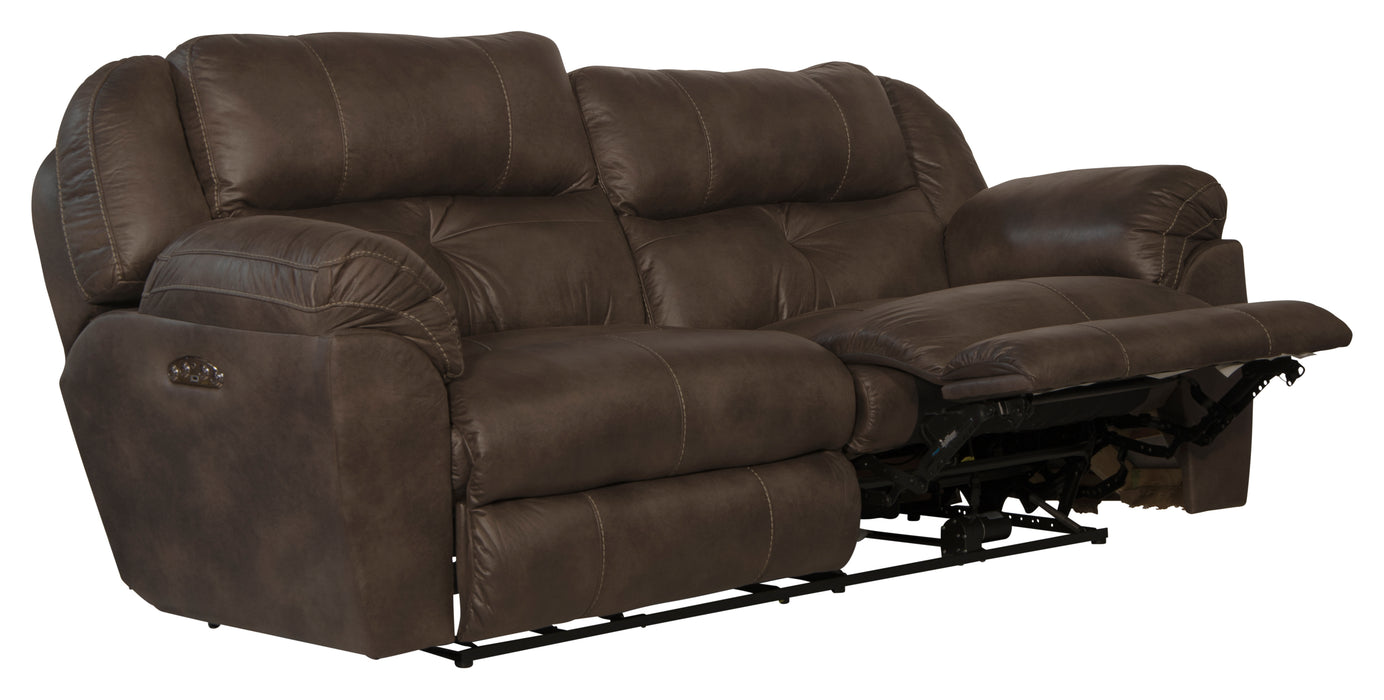 Ferrington Power Headrest Power Lay Flat Reclining Sofa - Gibson McDonald Furniture & Mattress 