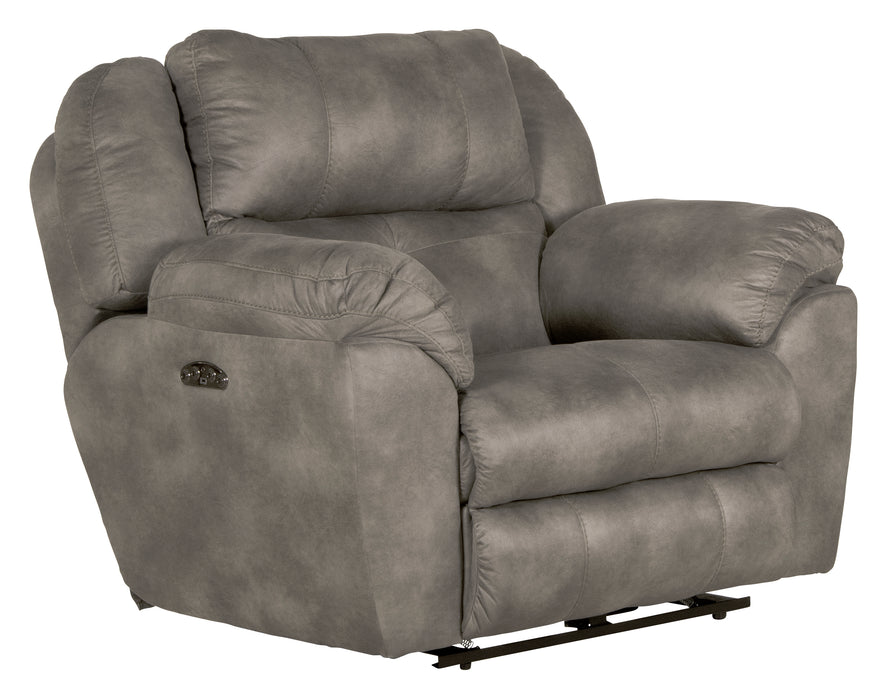 Ferrington Power Headrest Power Lay Flat Recliner - Gibson McDonald Furniture & Mattress 