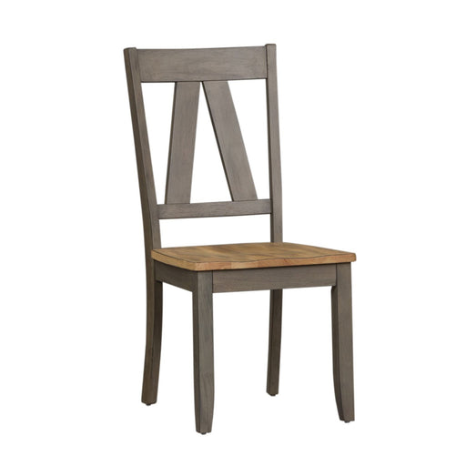 Lindsey Farm Splat Back Side Chair (RTA) - Gibson McDonald Furniture & Mattress 