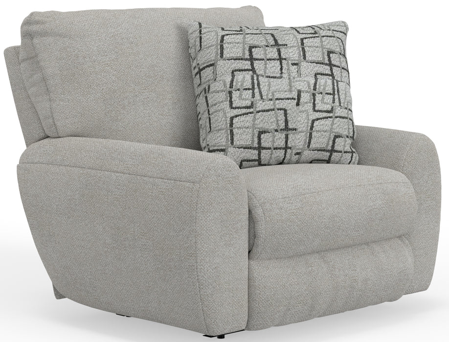 Maxwell Power Deep Seat Lay Flat Recliner - Gibson McDonald Furniture & Mattress 