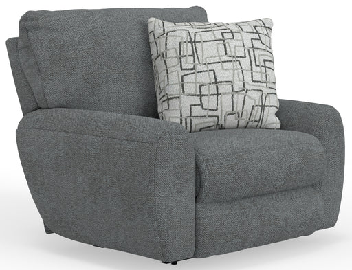Maxwell Power Deep Seat Lay Flat Recliner - Gibson McDonald Furniture & Mattress 