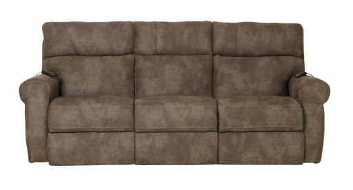 Tranquility Power Headrest Power LayFlat Recl Sofa w/DDT/CR3 Heat/Massage/Lumbar - Gibson McDonald Furniture & Mattress 