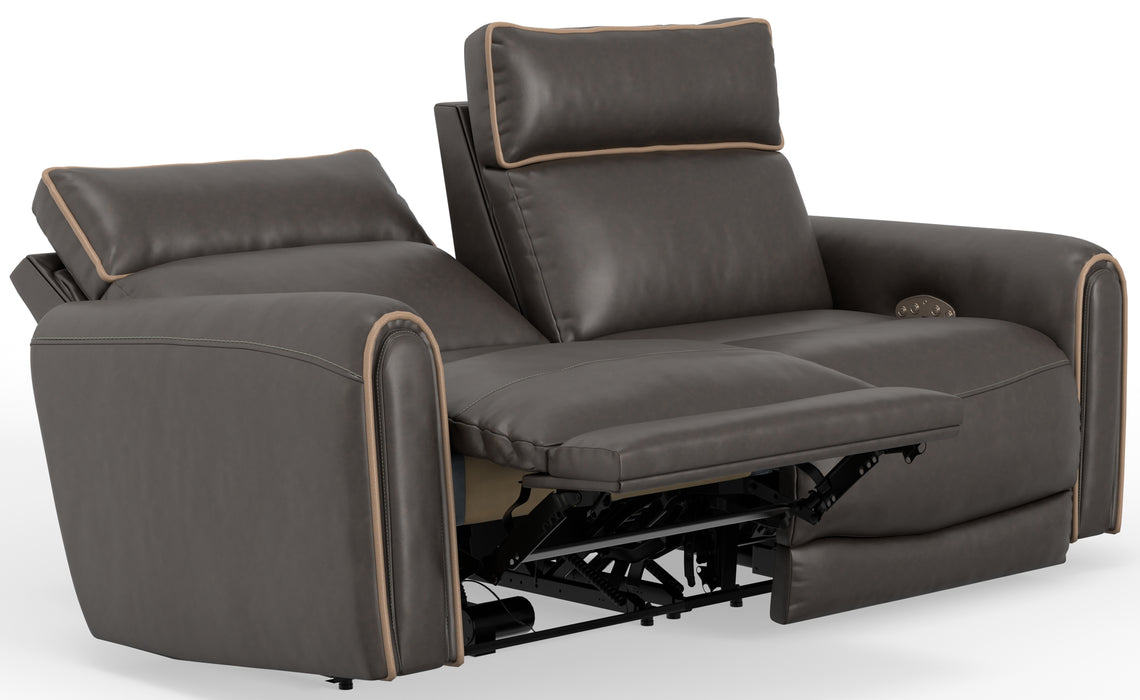 Nico Power Headrest Reclining Loveseat - Gibson McDonald Furniture & Mattress 