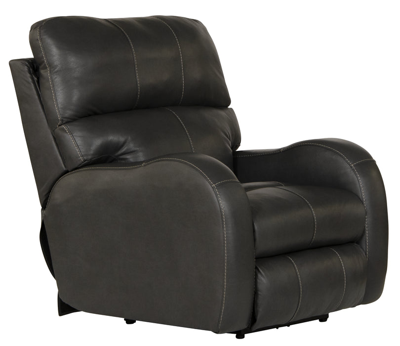 Angelo Power Headrest Power LayFlat Recliner - Gibson McDonald Furniture & Mattress 