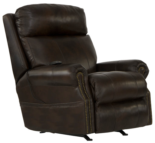 Vito Power Headrest Power Rocker Recl w/CR3 Heat/Massage/Lumbar - Gibson McDonald Furniture & Mattress 