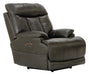 Naples Power Headrest Power Lay Flat Recliner w/Extended Ottoman - Gibson McDonald Furniture & Mattress 