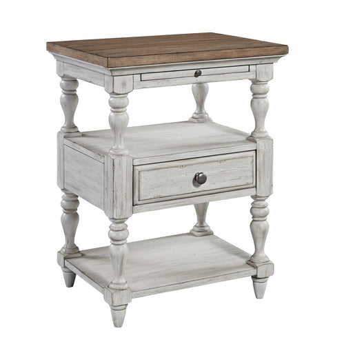 Farmhouse Reimagined Drawer Nightstand in Antique White - Gibson McDonald Furniture & Mattress 