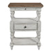 Farmhouse Reimagined Drawer Nightstand in Antique White - Gibson McDonald Furniture & Mattress 