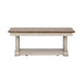Farmhouse Reimagined Rectangular Cocktail Table in Antique White - Gibson McDonald Furniture & Mattress 