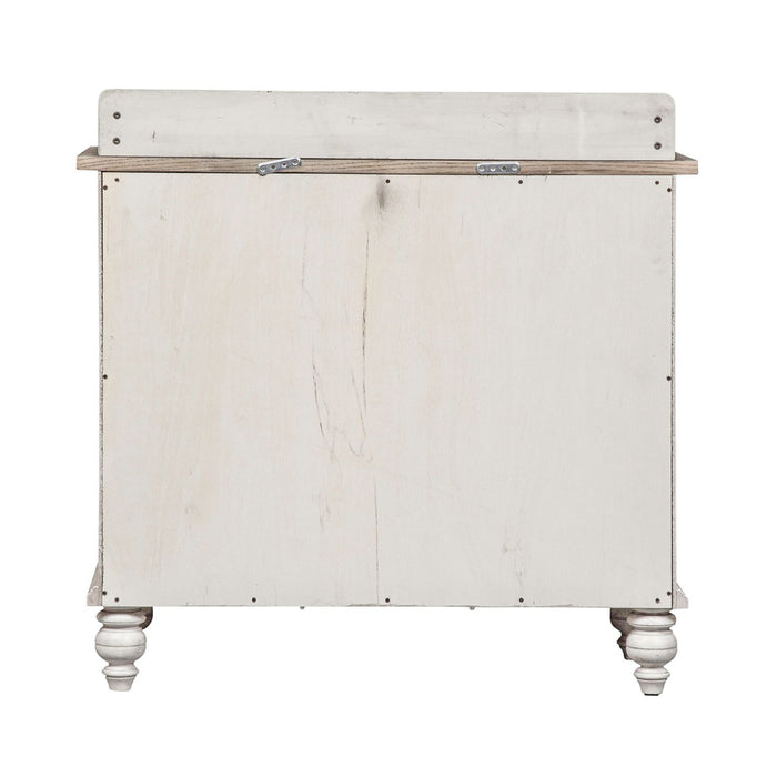 Whitney Server in Weathered Gray - Gibson McDonald Furniture & Mattress 
