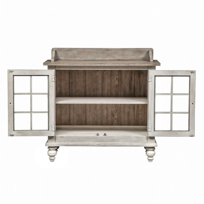 Whitney Server in Weathered Gray - Gibson McDonald Furniture & Mattress 