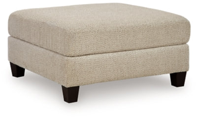 Steelwater Retreat Oversized Accent Ottoman - Gibson McDonald Furniture & Mattress 
