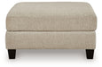 Steelwater Retreat Oversized Accent Ottoman - Gibson McDonald Furniture & Mattress 