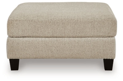 Steelwater Retreat Oversized Accent Ottoman - Gibson McDonald Furniture & Mattress 