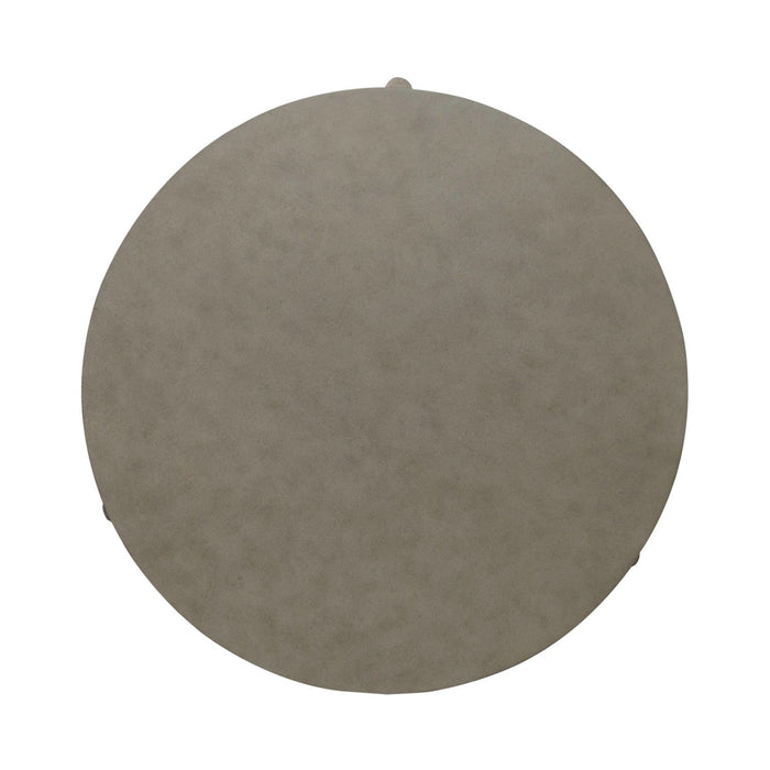 Affinity Round Cocktail Table in Dusty Taupe with Concrete Top - Gibson McDonald Furniture & Mattress 