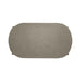 Affinity Oval Cocktail Table in Dusty Taupe with Concrete Top - Gibson McDonald Furniture & Mattress 
