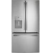 GE ENERGY STAR 25.7 Cu. Ft. Fingerprint Resistant French-Door Refrigerator - Gibson McDonald Furniture & Mattress 