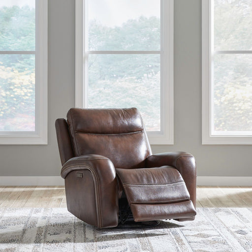 Blair SG Recliner P2 in Cognac - Gibson McDonald Furniture & Mattress 