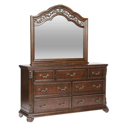 Messina Estates Dresser & Mirror - Gibson McDonald Furniture & Mattress 