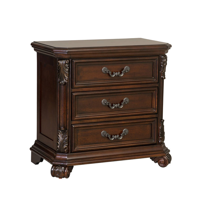 Messina Estates 3 Drawer Night Stand - Gibson McDonald Furniture & Mattress 
