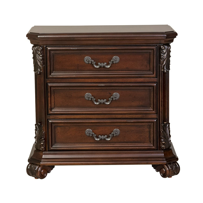Messina Estates 3 Drawer Night Stand - Gibson McDonald Furniture & Mattress 