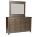 Thornwood Hills Dresser & Mirror - Gibson McDonald Furniture & Mattress 