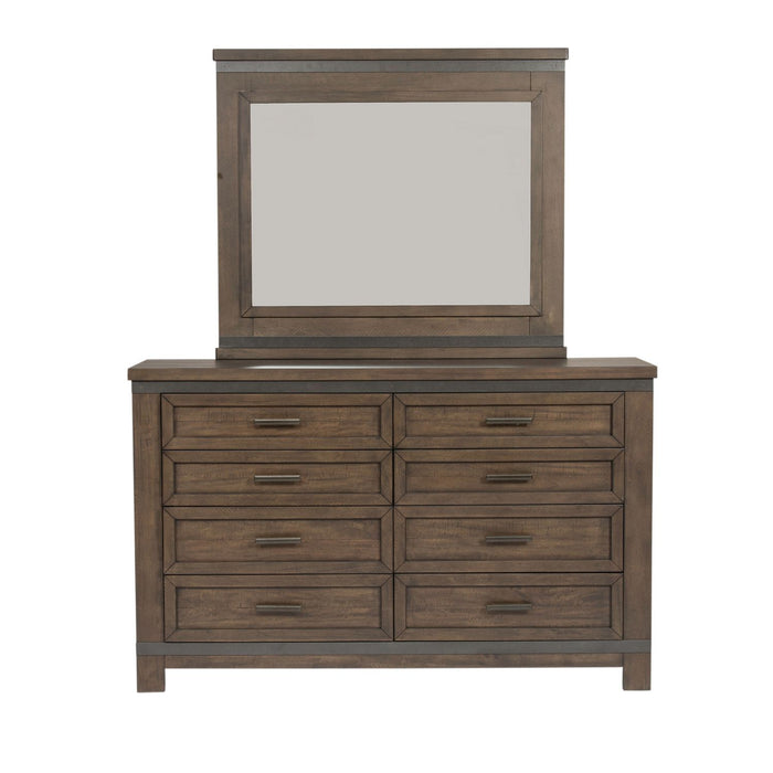 Thornwood Hills Two Sided Storage Bed, Dresser & Mirror, Chest, Night Stand image