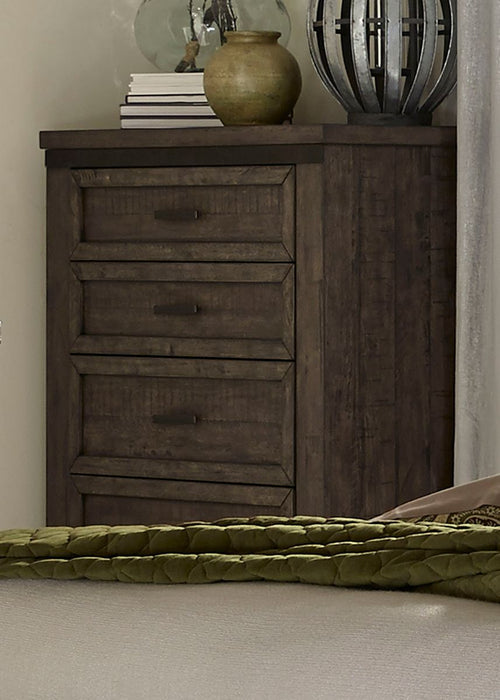 Liberty Thornwood Hills 5-Drawer Chest in Rock Beaten Gray