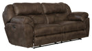 Ferrington Power Headrest w/ Lumbar Power Lay Flat Reclining Sofa - Gibson McDonald Furniture & Mattress 