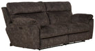 Sedona Power Headrest w/Lumbar Lay Flat Reclining Sofa - Gibson McDonald Furniture & Mattress 