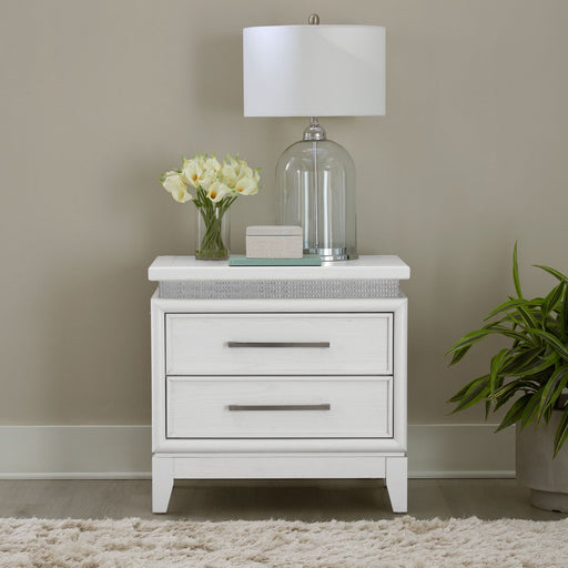 Reflections Nightstand w/ Lights and Charging Station - Gibson McDonald Furniture & Mattress 