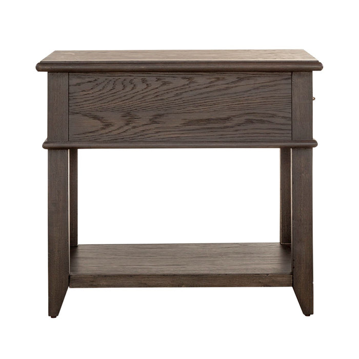 Mill Creek Drawer End Table in Peppercorn image
