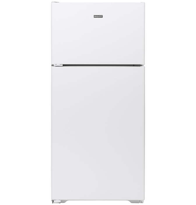 Hotpoint¨ ENERGY STAR¨ 15.6 Cu. Ft. Recessed Handle Top-Freezer Refrigerator
