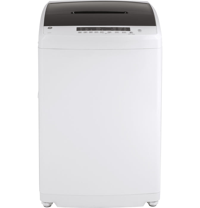 GE¨ Space-Saving 2.8 cu. ft. Capacity Stationary Washer with Stainless Steel Basket