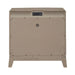 Avalon Nightstand with Charging Station in Burnished Beige - Gibson McDonald Furniture & Mattress 