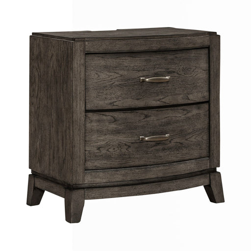 Avalon Nightstand w/ Charging Station - Gibson McDonald Furniture & Mattress 