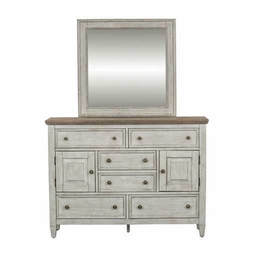 Heartland Dresser & Mirror - Gibson McDonald Furniture & Mattress 