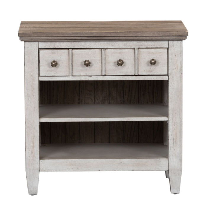 Heartland Nightstand in Antique White - Gibson McDonald Furniture & Mattress 
