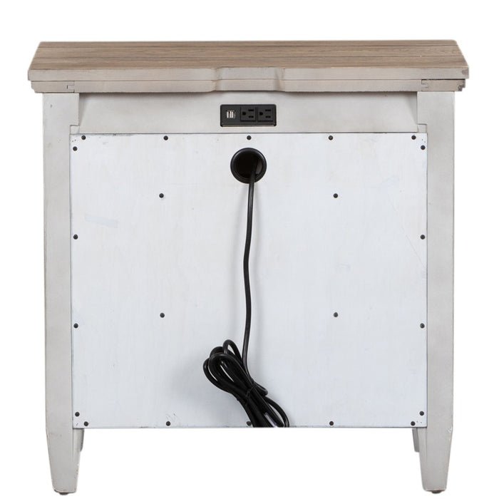 Heartland Nightstand in Antique White - Gibson McDonald Furniture & Mattress 