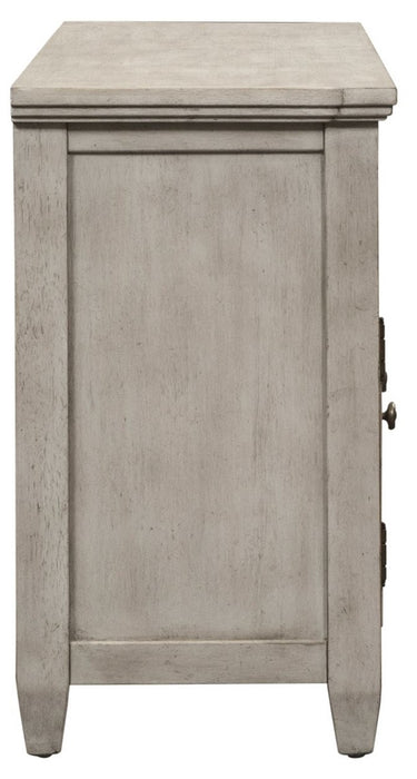 Liberty Heartland 66" TV Stand in Antique White