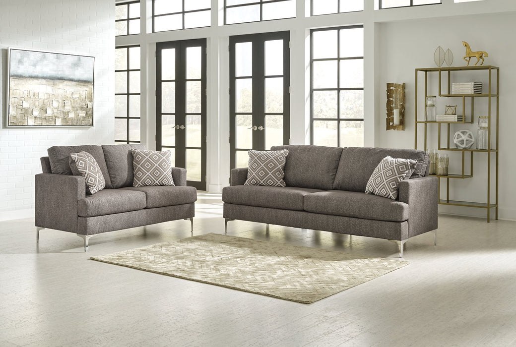 Arcola Sofa & Loveseat Living Room Set - Gibson McDonald Furniture & Mattress 