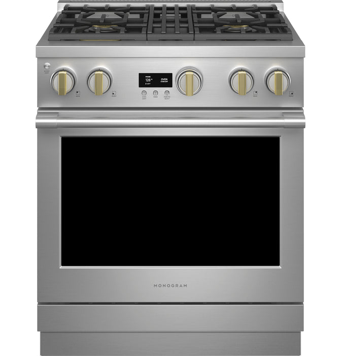 Monogram 30" All Gas Professional Range with 4 Burners